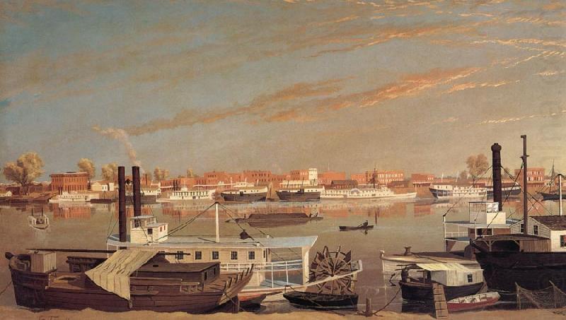 View of Sacramento,California,From Across the Sacramento River, George Tirrell